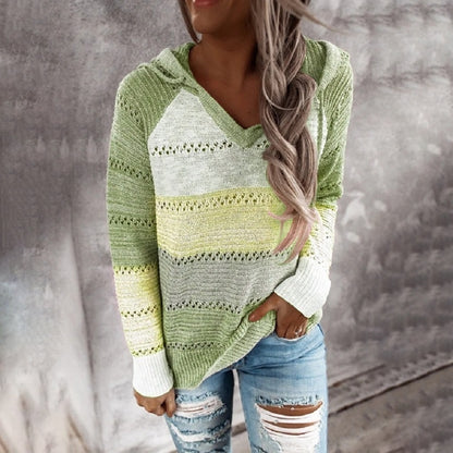 Knitted Patchwork Sweater